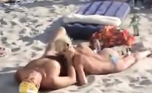 Blowjob Outdoors In Public At The Beach