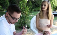 Blondie Skinny Rachel Has A Very Good Plan For Her Guy