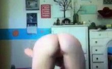 My girlfriend shows her tits and ass on webcam she is hot