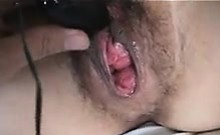 Pussy Close Up With Dildo Masturbation