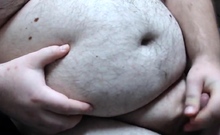 Fat Chub Bear Stroking Dick