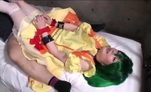 Japanese Cosplayer locked away