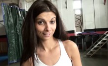 Super Tight Amateur Gym Trainer All Holes Railed For Money